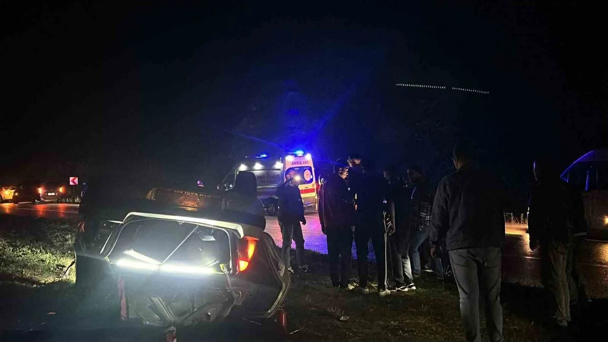Zonguldak-Ankara Karayolunda Trafik Kazası: 2 Kişi Yaralandı