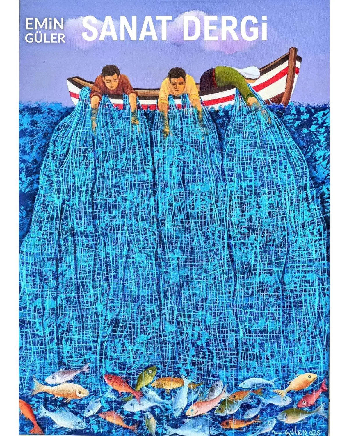 Ressam Emin Güler 50 Yıllık Sanat Hayatında Anadolu'nun Mücadelesini Tuvale Taşıyor