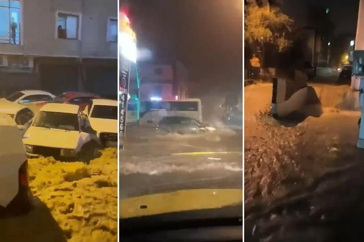 Marmara Bölgesi'nde Şiddetli Sağanak: Kocaeli ve Sakarya'da Sel Felaketi