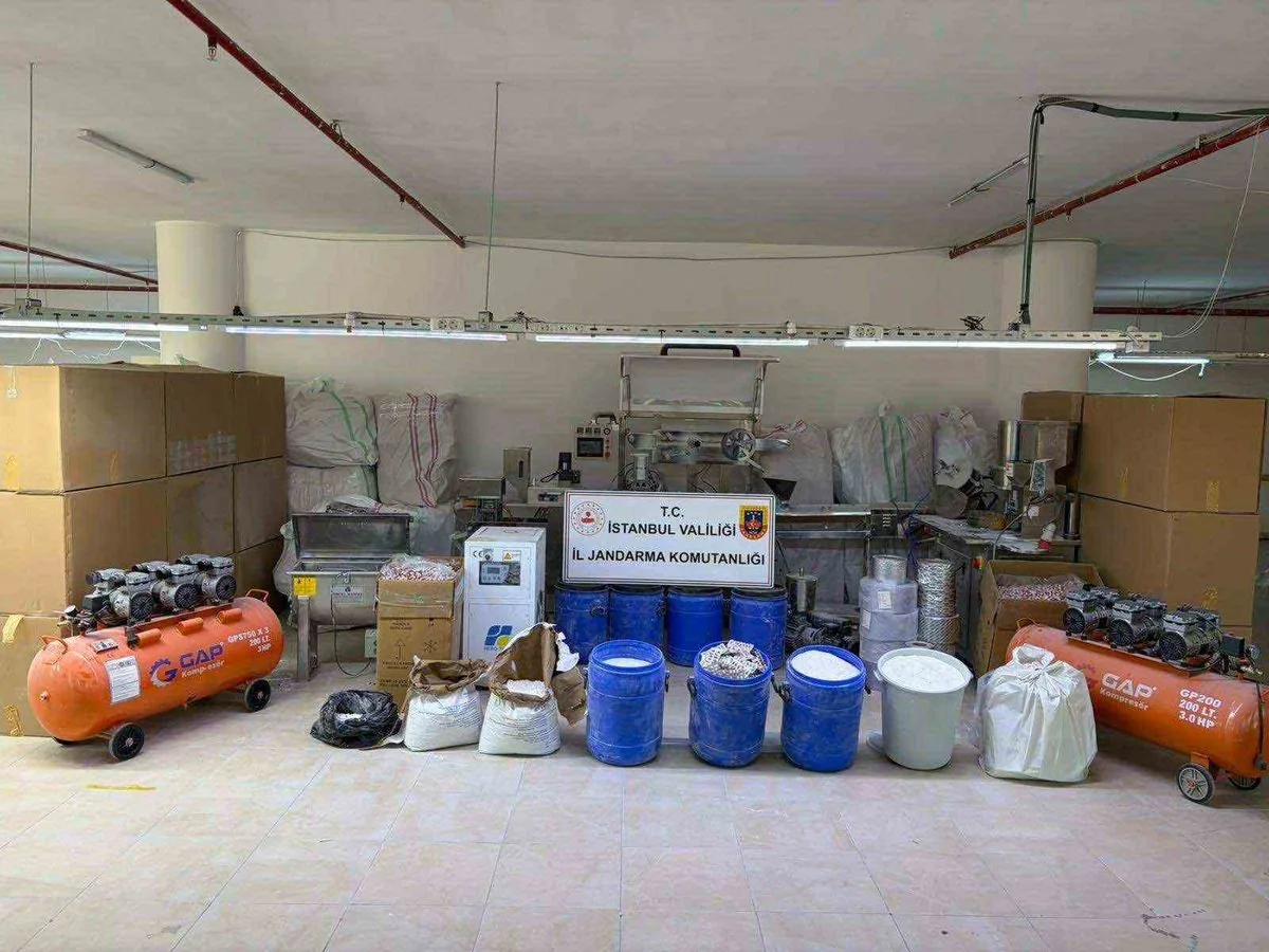İstanbul Çatalca'da Büyük Operasyon: 1,5 Milyon Uyuşturucu Hap Ele Geçirildi