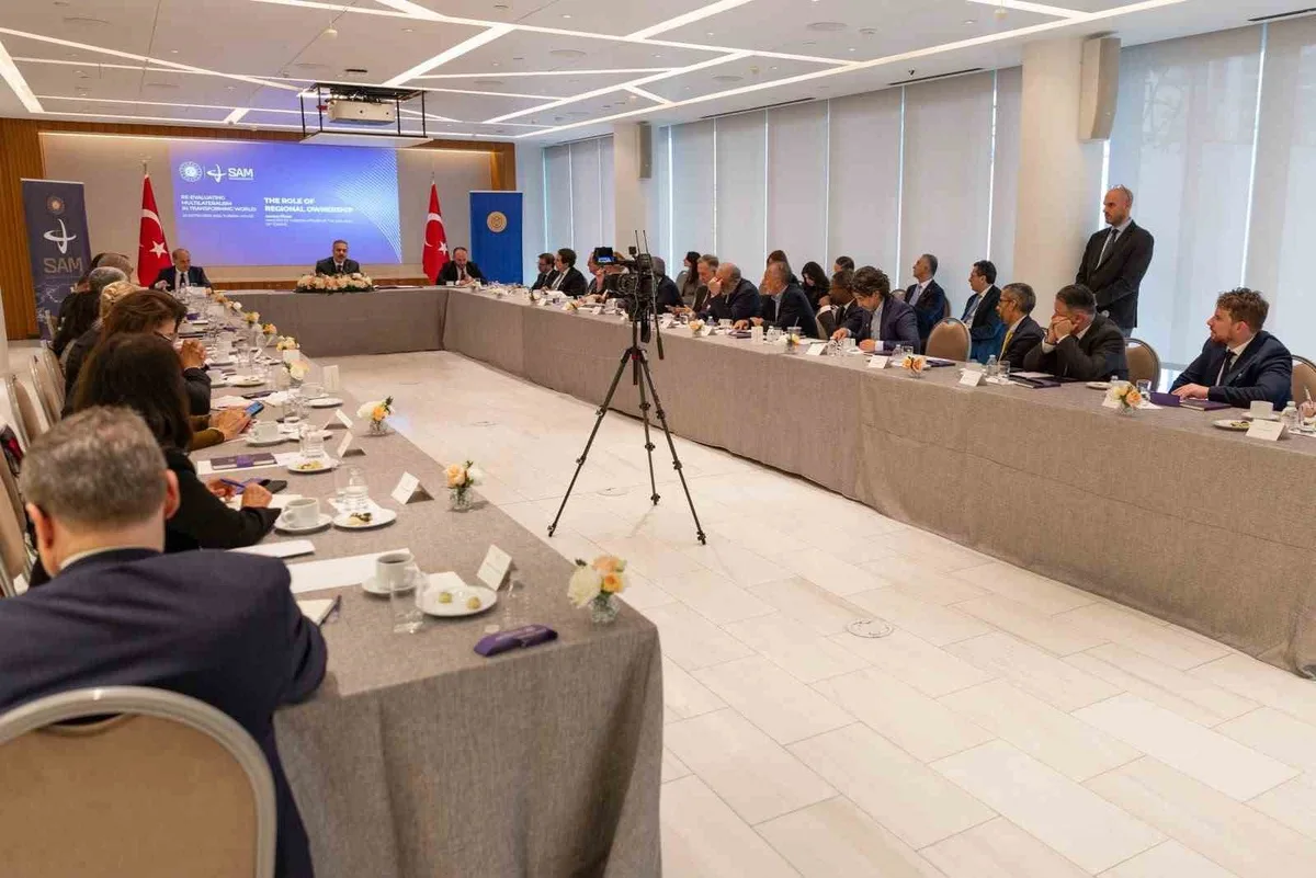 Dışişleri Bakanı Hakan Fidan, BM 81. Genel Kurulu'nda Düşünce Kuruluşları ile Bir Araya Geldi