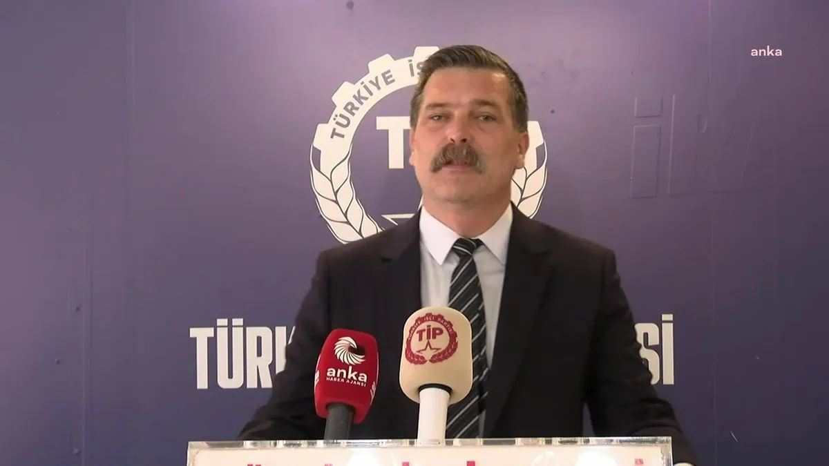 TİP Genel Başkanı Erkan Baş’tan AK Partili Fatma Betül Sayan Kaya Hakkındaki Fon İddialarına Sert Tepki