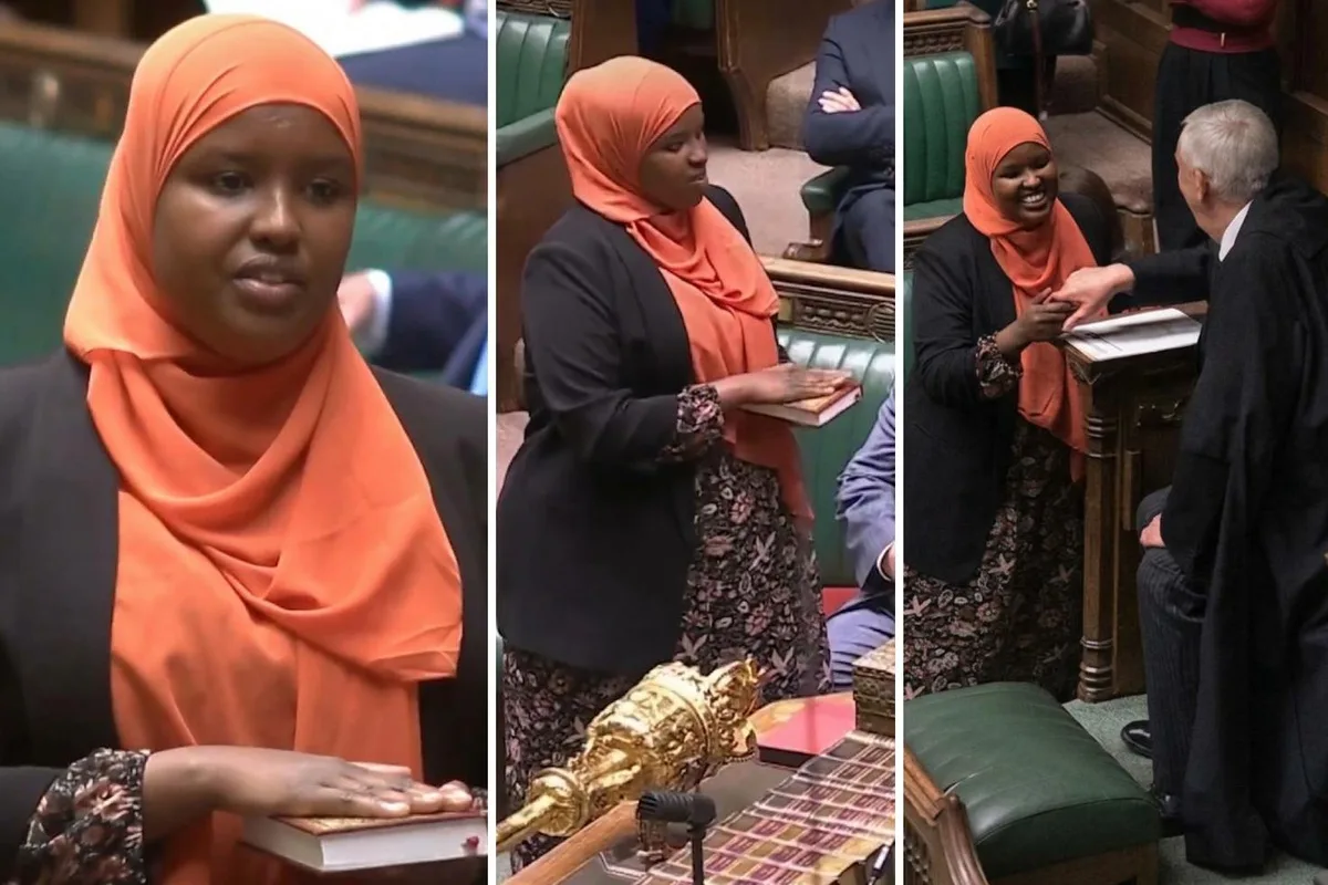 İngiltere Parlamentosu’nda Tarihi An: Sagal Abdi-Wali İlk Somalili Mülteci Kadın Milletvekili Oldu