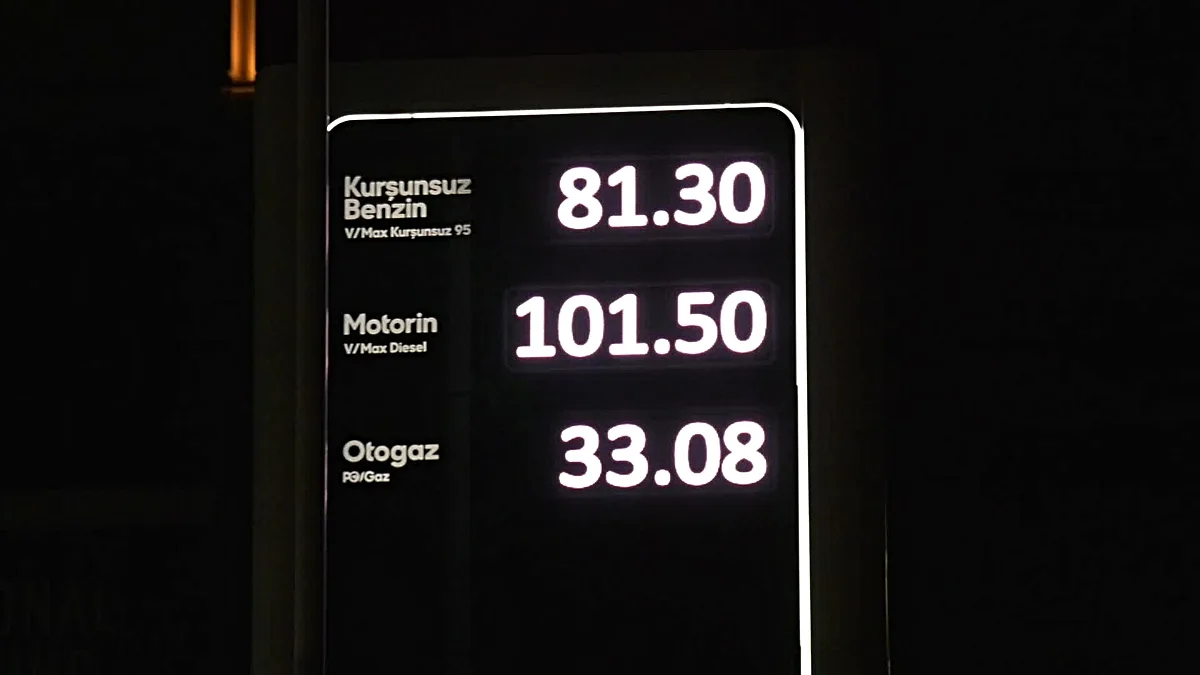 Motorinde 100 Lira Sınırı Aşıldı: Ankara’da Litre Fiyatı 101,50 Liraya Yükseldi