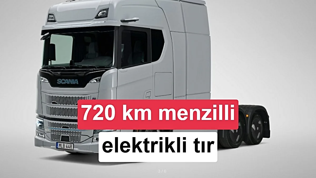 Scania'dan Uzun Yol Taşımacılığında Menzili 720 Kilometreye Çıkaran Yeni Batarya Mimarisi