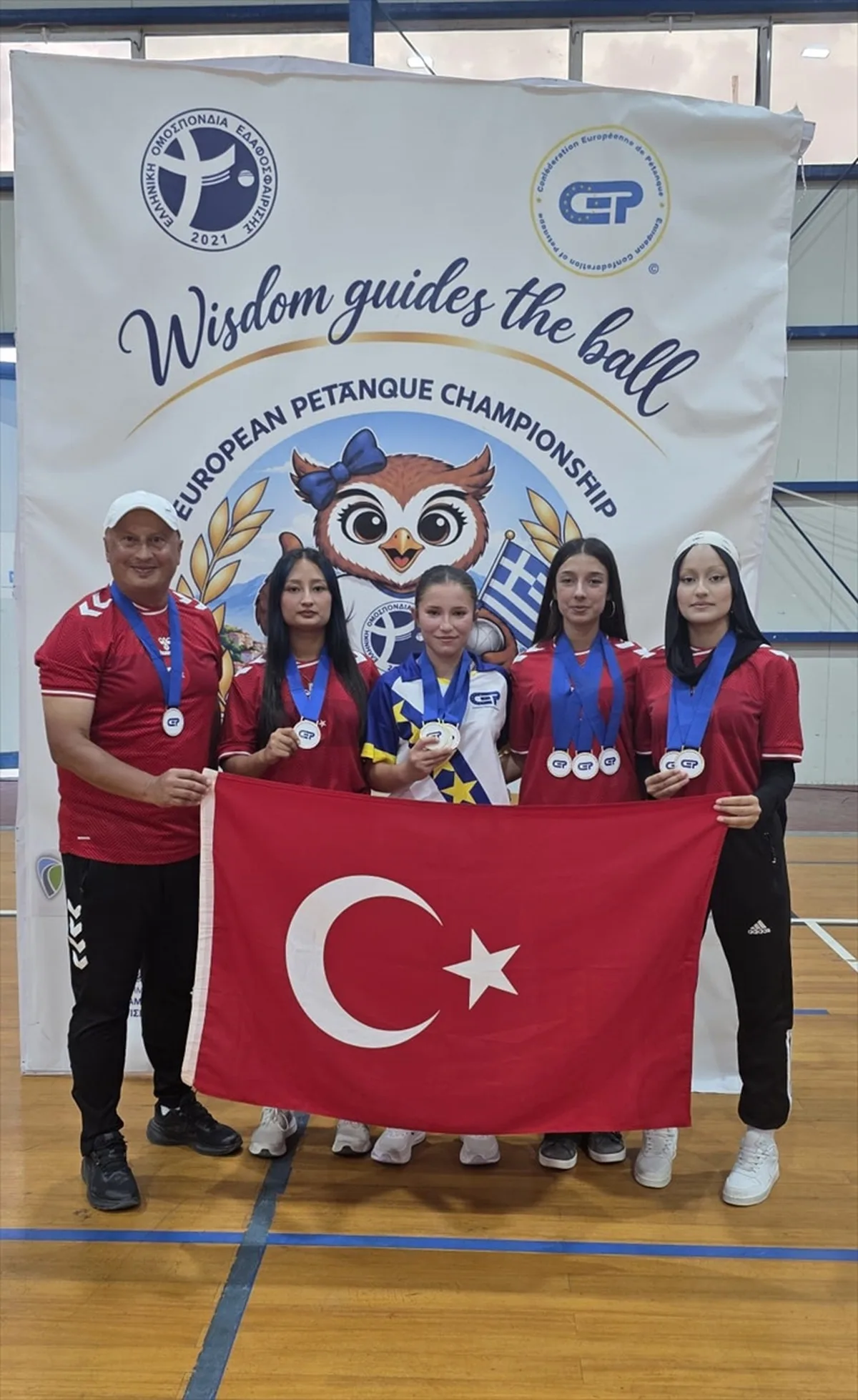 Milli Sporcu Yağmur Tosun Avrupa Petank Şampiyonası'nda Altın Madalyanın Sahibi Oldu