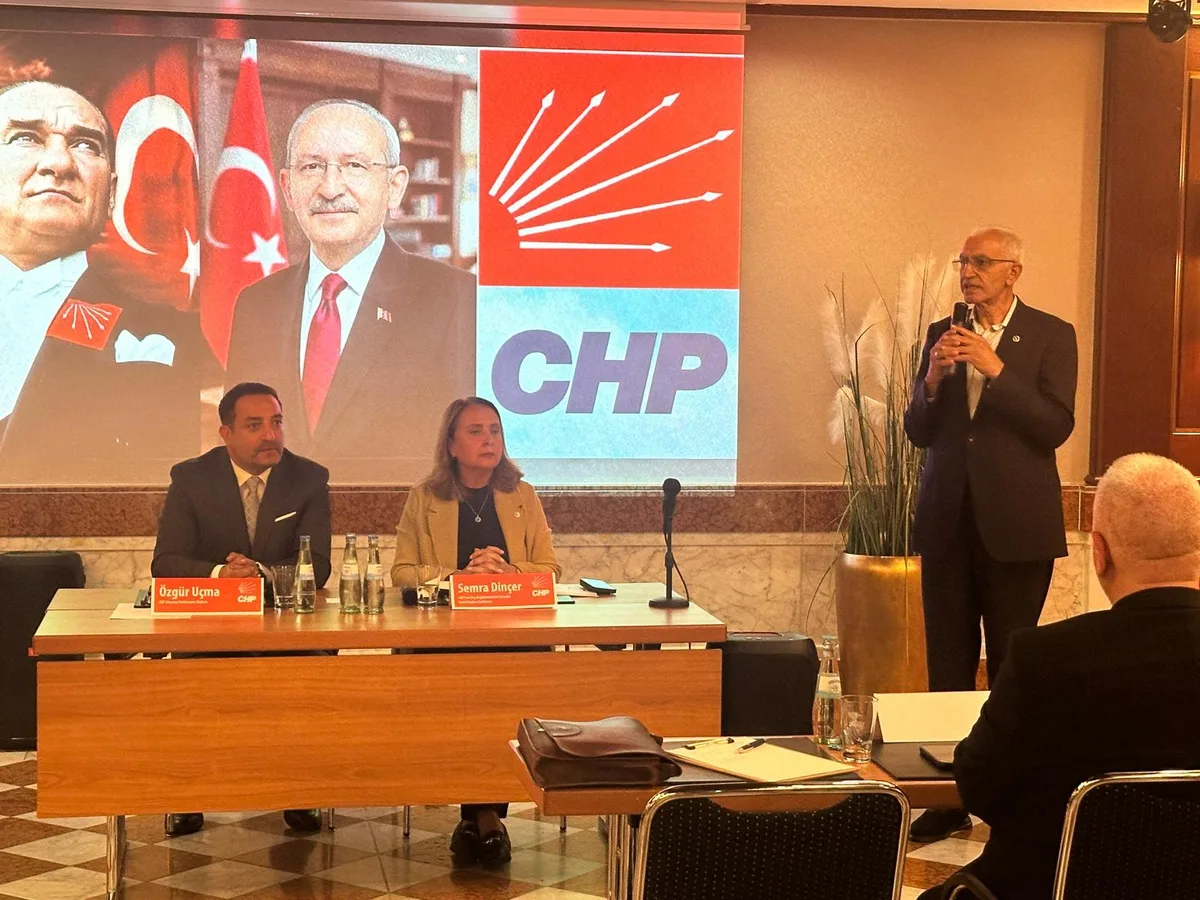 CHP Heyeti Almanya’da Örgütlenme Çalışmaları İçin Temaslarda Bulundu