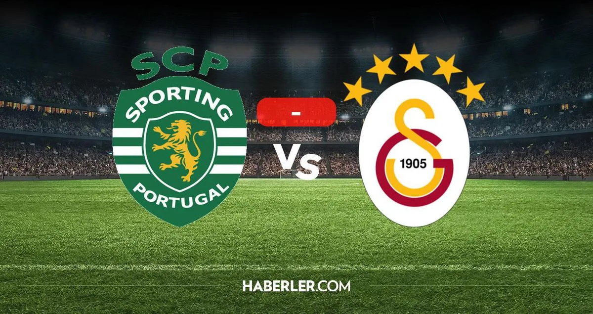 Sporting Lizbon - Galatasaray Şampiyonlar Ligi Karşılaşması: İlk Yarıda Galatasaray Üstünlüğü