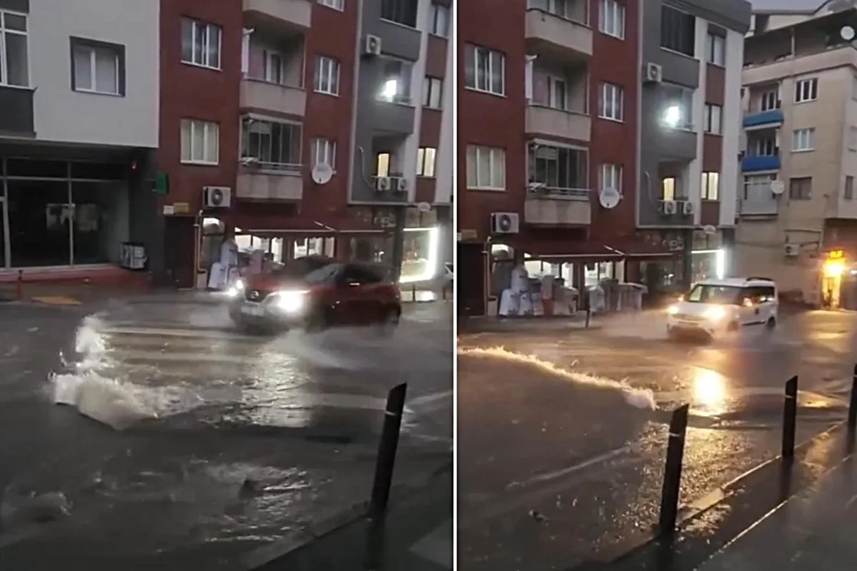 Trabzon'da Şiddetli Sağanak: Sel Suları Kasisleri Yerinden Söktü
