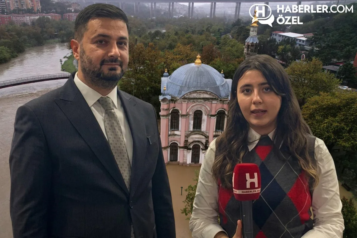 Kağıthane’de Şiddetli Sağanak: Tarihi Sadabad Camii’ni Su Bastı