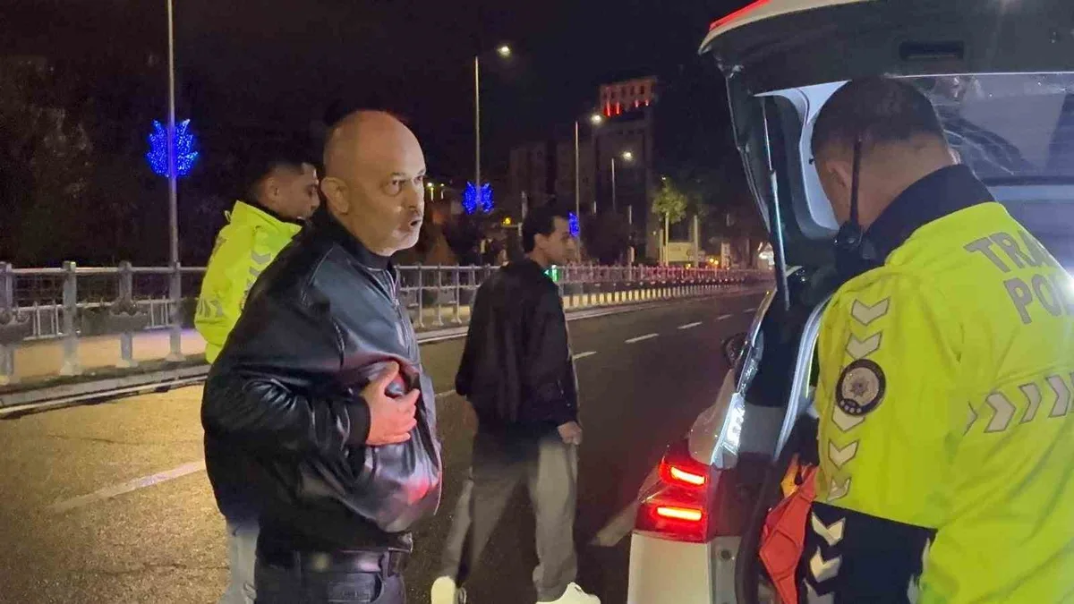 Kayseri'de Alkollü Sürücüye 27 Bin TL Ceza: Trafiği Tehlikeye Attı
