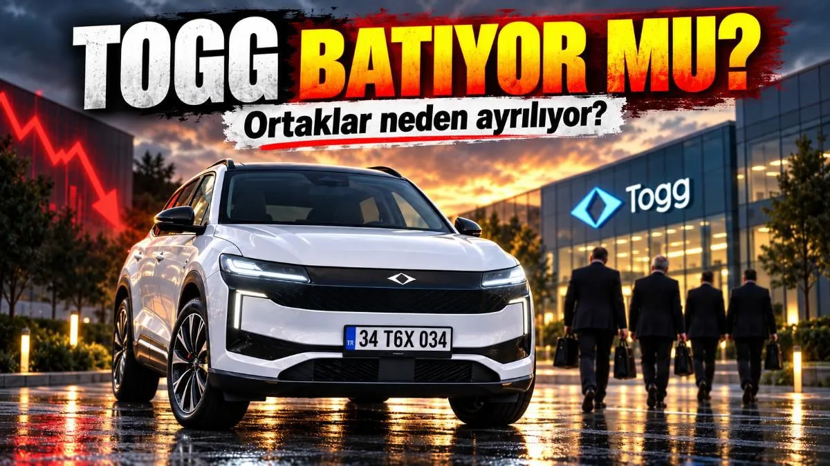 Togg'un Ortaklık Yapısındaki Ayrılıklar Şirketin Geleceğine Dair Soru İşaretleri Yarattı