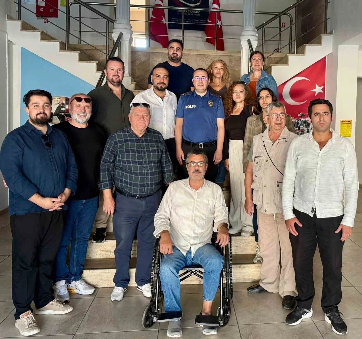 Bodrum Gazeteciler Cemiyeti'nden İlçe Emniyet Müdürü Mahir Gökmen'e Ziyaret