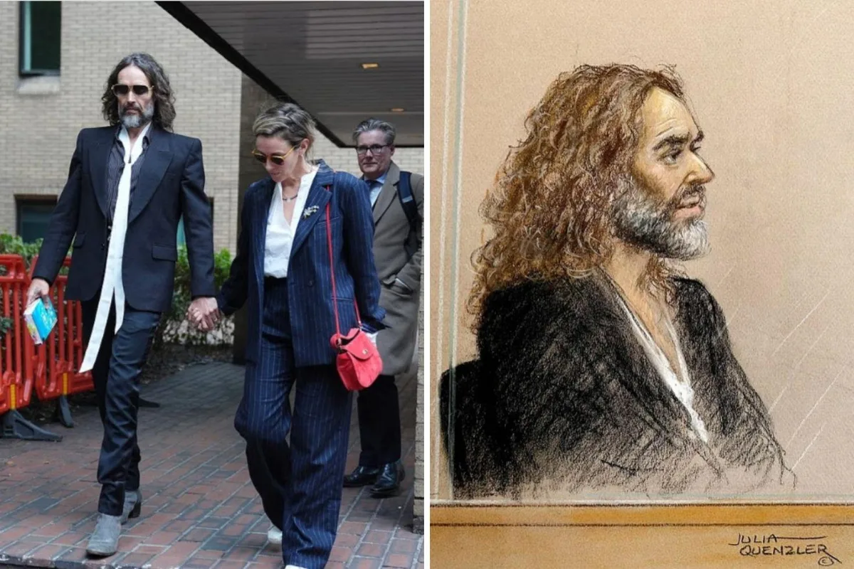 İngiliz komedyen Russell Brand tecavüz ve cinsel saldırı suçlamalarıyla hâkim karşısında