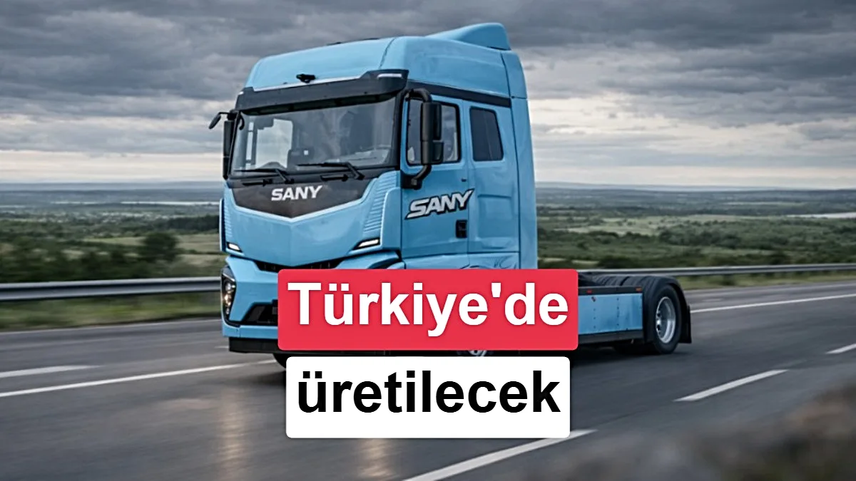 SANY ve FMT İş Birliğiyle Ankara'da Elektrikli TIR Üretimi Başladı