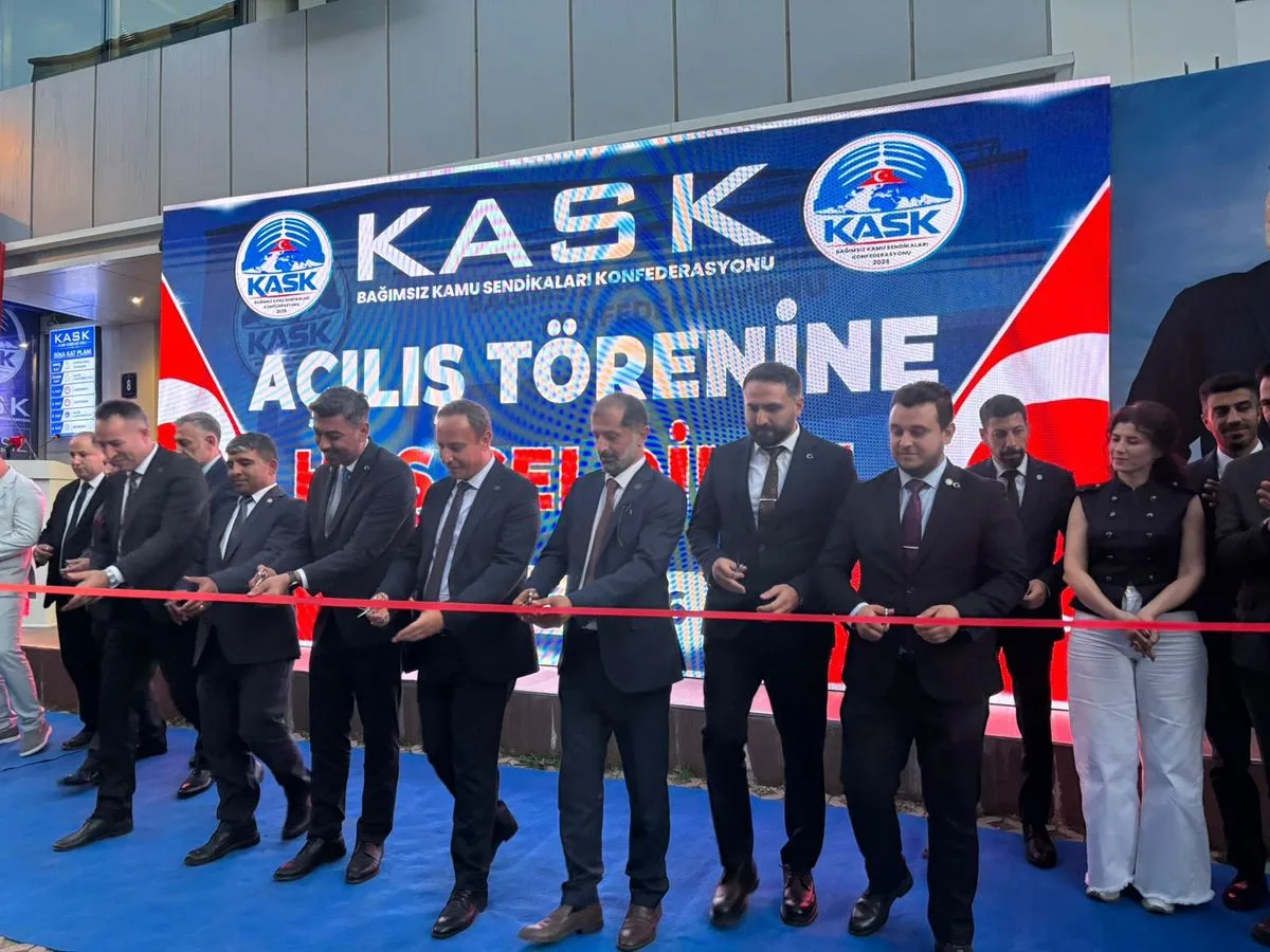 Bağımsız Kamu Sendikaları Konfederasyonu (KASK) Genel Merkezi Ankara’da Açıldı