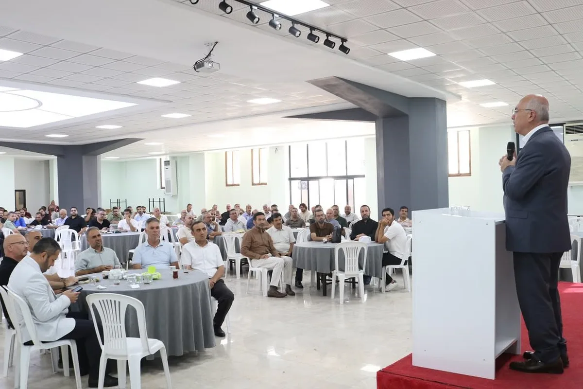 Mersin İl Müftüsü Mustafa Topal Erdemli'de Din Görevlileriyle Bir Araya Geldi